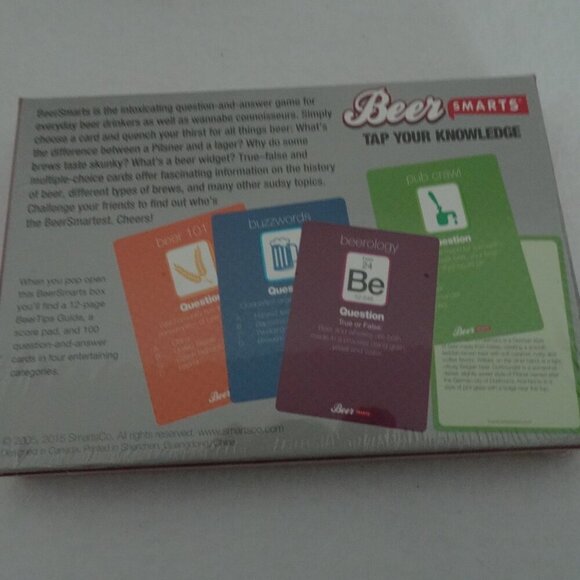 Mixed Drink Smarts + Beer Smarts Games Trivia Question & Answer Cards Recipes - Picture 9 of 11